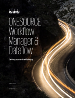 ONESOURCE Workflow Manager & Dataflow