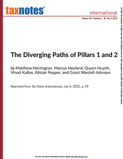 The Diverging Paths of Pillars 1 and 2