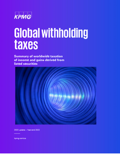 2022 Global Withholding Taxes